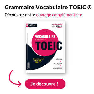 grammaire vocabulaire Toeic