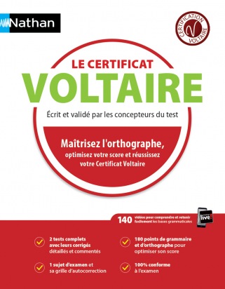 Le certificat Voltaire - 2020