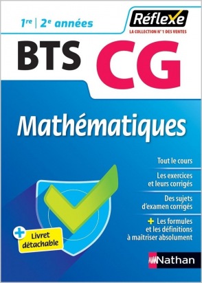 Guide - Mathématiques - BTS CG - Réflexe - 2023