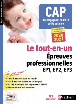CAP Accompagnant Éducatif Petite enfance Tout-en-un - Épreuves professionnelles - 2020-2021