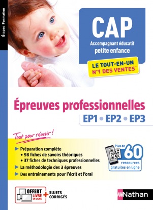 CAP Accompagnant Educatif Petite Enfance AEPE - Le tout-en-un - EPR EP1 EP2 EP3 + PSE - (EFS) - 2020 / 2021