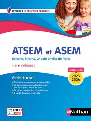 Concours ATSEM et ASEM 2023-2024 - N16 - Catégorie C - (IFP)