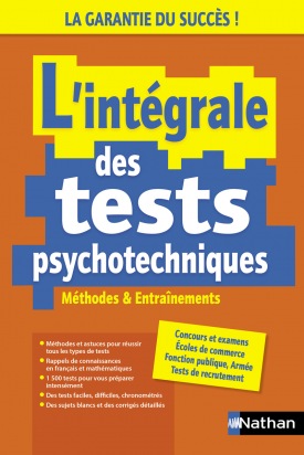 L'Intégrale des tests psychotechniques - EPUB