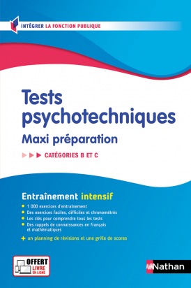 Tests psychotechniques - Maxi préparation