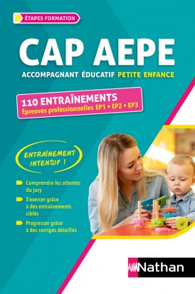 110 entraînements - CAP Accompagnant éducatif petite enfance