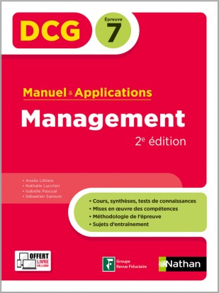 DCG 7 Management - Manuel et applications - Nouvelle édition