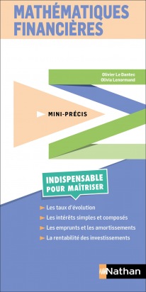 Mathématiques financières - Mini-Précis - La collection indispensable pour maitriser l'essentiel