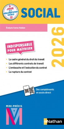 Social 2026 - Mini-Précis - La collection indispensable pour maitriser l'essentiel