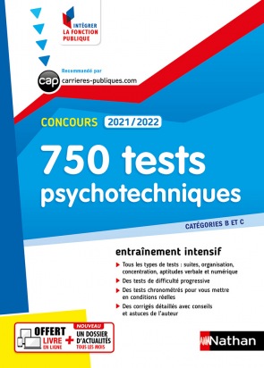 750 tests psychotechniques - EPUB
