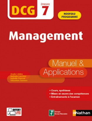 Management - DCG Epreuve 7 - Manuel et applications (Epub 3 RF) - 2020