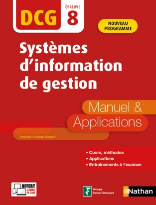 Systèmes d'information de gestion - DCG 8 - Manuel et applications - EPUB